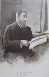 Porträt von Eugene Poubelle, aus La Revue Illustree, 15. Juni 1893