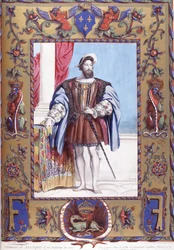 Porträt von Franz I. im Hofkostüm