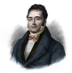 Porträt von François Mauguin (1785-1854), französischer Politiker. in 