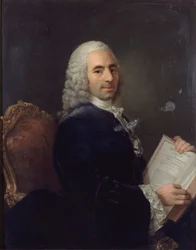 Porträt von Francois Quesnay (1694-1774), Arzt von Louis XV und Physiokrat, nach 1743 (Öl auf Leinwand)