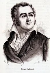 Porträt von Georges Cadoudal - Gravur