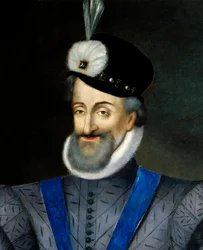 Porträt von Heinrich IV., König von Frankreich (Detail)