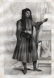 Porträt des italienischen Malers Giotto di Bondone (Ambrogiotto di Bondone)