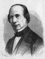 Porträt von J. Caselli, italienischer Physiker - im „Album der Wissenschaft; berühmte Wissenschaftler; Große Entdeckungen“ 1896.