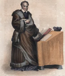 Porträt von Jacques Amyot (1513-1593), französischer Bischof, Schriftsteller und Übersetzer