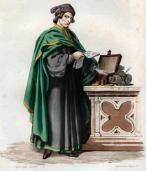 Porträt von Jacques Coeur (1395-1456), französischer Kaufmann