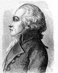 Porträt von Jacques Constantin Perier (1742 - 1818) - im „Album der Wissenschaft; berühmte Gelehrte; Große Entdeckungen“ 1896