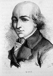 Porträt von Jean-Baptiste Louvet de Couvray (1760 - 1797) - in „L
