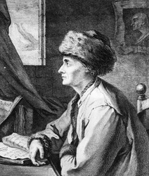 Porträt von Jean-Jacques Rousseau, ca. 1761