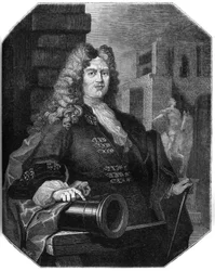 Porträt von Jean Balthazar Keller (1638-1702), Schweizer Goldschmied und Gründer.