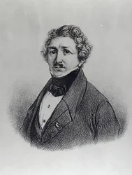 Porträt von Louis-Jacques Daguerre (1787-1851)