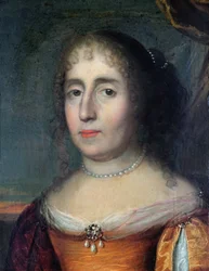 Porträt von Madame de Scudery