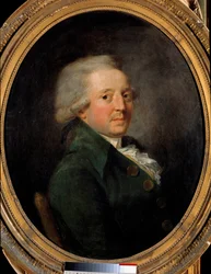 Porträt von Marie Jean Antoine Nicolas de Caritat, Marquis de Condorcet (1743-1793), französischer Philosoph