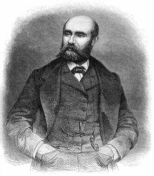 Porträt von Paul Henry Corintin Feval (Paul Feval père)