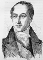 Porträt von Peyronnet (oder Peyronet), französischer Politiker (1778 - 1854) - in „L