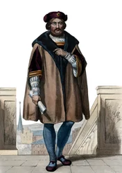 Porträt von Pierre de Ronsard (1524-1585), französischer Dichter