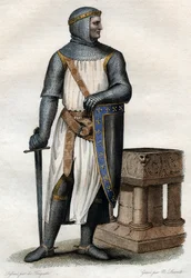 Porträt von Rollo (Robert I) (860-ca.927-933), Wikingerführer und Herzog der Normandie