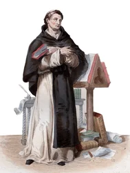 Porträt von Saint Bernard de Clairvaux