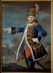 Porträt von Simon Claude de Grassin de Glatigny (? -1776)
