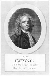 Porträt von Sir Isaac Newton (1642-1727)