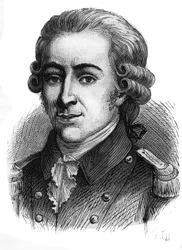 Porträt von Thomas de Mahy, Marquis de Favras (1744-1790). Gravur aus dem späten 19. Jahrhundert