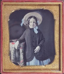 Porträt eines jungen Mädchens, ca. 1845-50