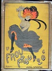 Plakat für die humoristische Zeitung 