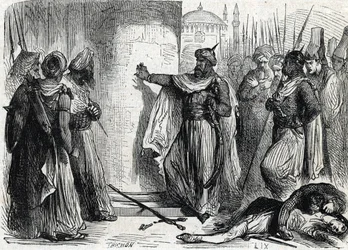 Eroberung von Konstantinopel (Gravur)