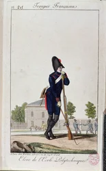 Schüler der Polytechnique, aus Troupes Francaises ca. 1805