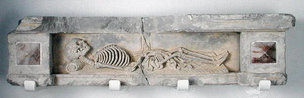 Relief von einem Grab