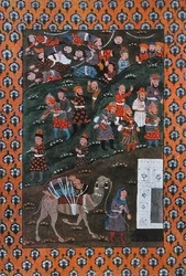 Rückkehr von einer Expedition, Illustration für 