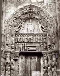 Rechtes Joch des Königlichen Portals, Mitte des 12. Jahrhunderts
