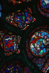 Rosettenfenster (Detail)