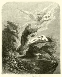 Opferung Abrahams (Gravur)