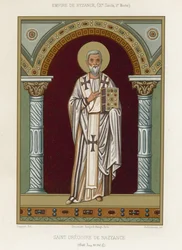 Der heilige Gregor von Nazianz