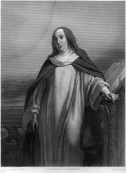 Sainte Jeanne de Chantal (1572-1641), in „Les Saintes Femmes“