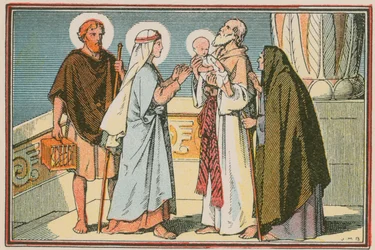 Szene aus dem Leben Jesu