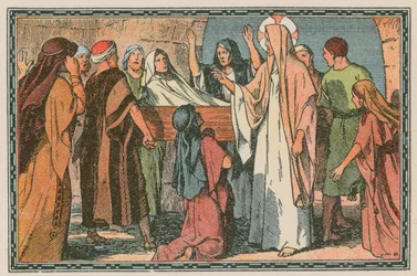 Szene aus dem Leben Jesu