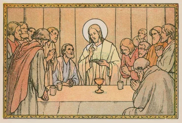 Szene aus dem Leben Jesu