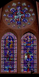 Szenen aus dem Leben von St. Martin; Stifter - Thibault VI, Graf von Chartres