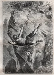 Abenteuer von Alexandre Selkirk, einem schottischen Seemann, der vier Jahre auf der Insel Juan-Fernandez im Pazifik ausgesetzt war und dessen Abenteuer Daniel Defoes Roman Robinson Crusoe inspirierte