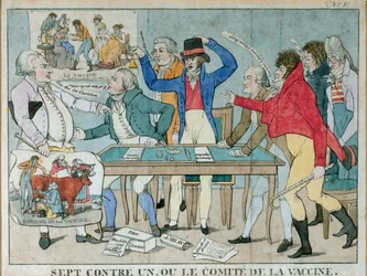 Sieben gegen Einen, oder Das Impfkomitee