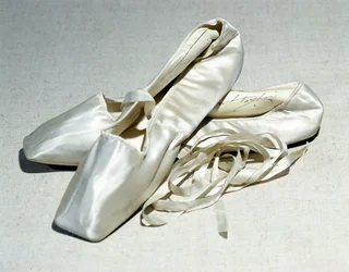 Signierte Ballettschuhe von Maria Taglioni (1804-84)