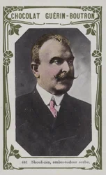 Skoulides, serbischer Botschafter