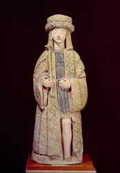 Statue von St. Louis, Ende des 15. oder Anfang des 16. Jahrhunderts