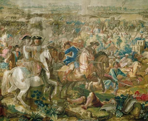 Wandteppich zeigt die Entlastung von Wien