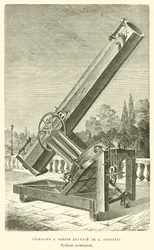 Spiegelteleskop von L. Foucault, Newtonsches System