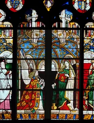 Die Verkündigung, aus der Kapelle von Jacques Coeur