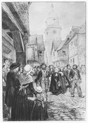 Die Verhaftung von Lucile de Chateaubriand