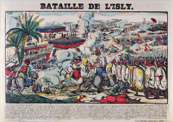 Die Gefangennahme des Gefolges von Abd-el-Kader (1808-83) oder, Die Schlacht von Isly am 14. August 1844, 1844-63